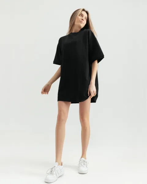 Сукня-футболка "DAISY" чорна