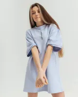 Сукня-футболка "LAVENDER" блакитна