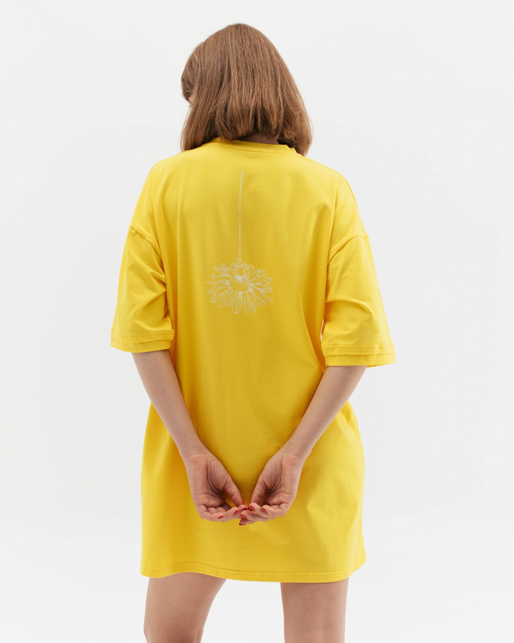 Сукня-футболка "Daisy light" жовта
