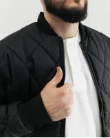 Бомбер чоловічий, чорний