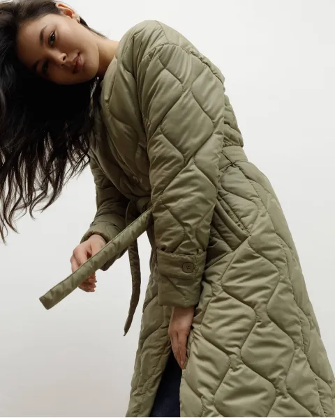 Пальто "Kim" оливка