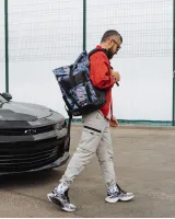 "WIDE 1" ПРИНТ ТРОПІК СИНІЙ