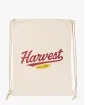Рюкзак-мішок принт harvest, бежевий